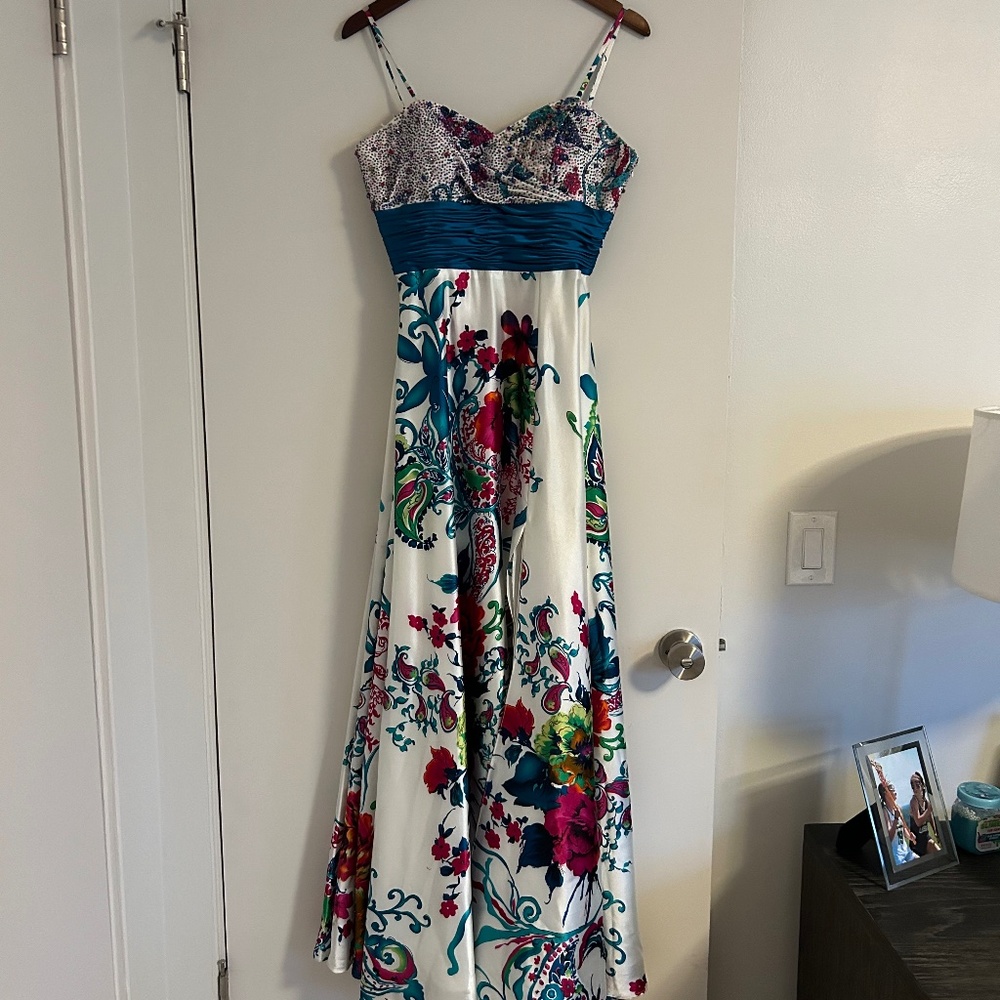 Floral Prom Dress